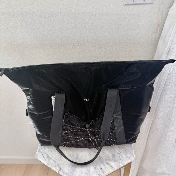 ⭐ Victoria's Secret VSX Sport Duffle Gym Bag in Black Shark - Picture 6 of 15